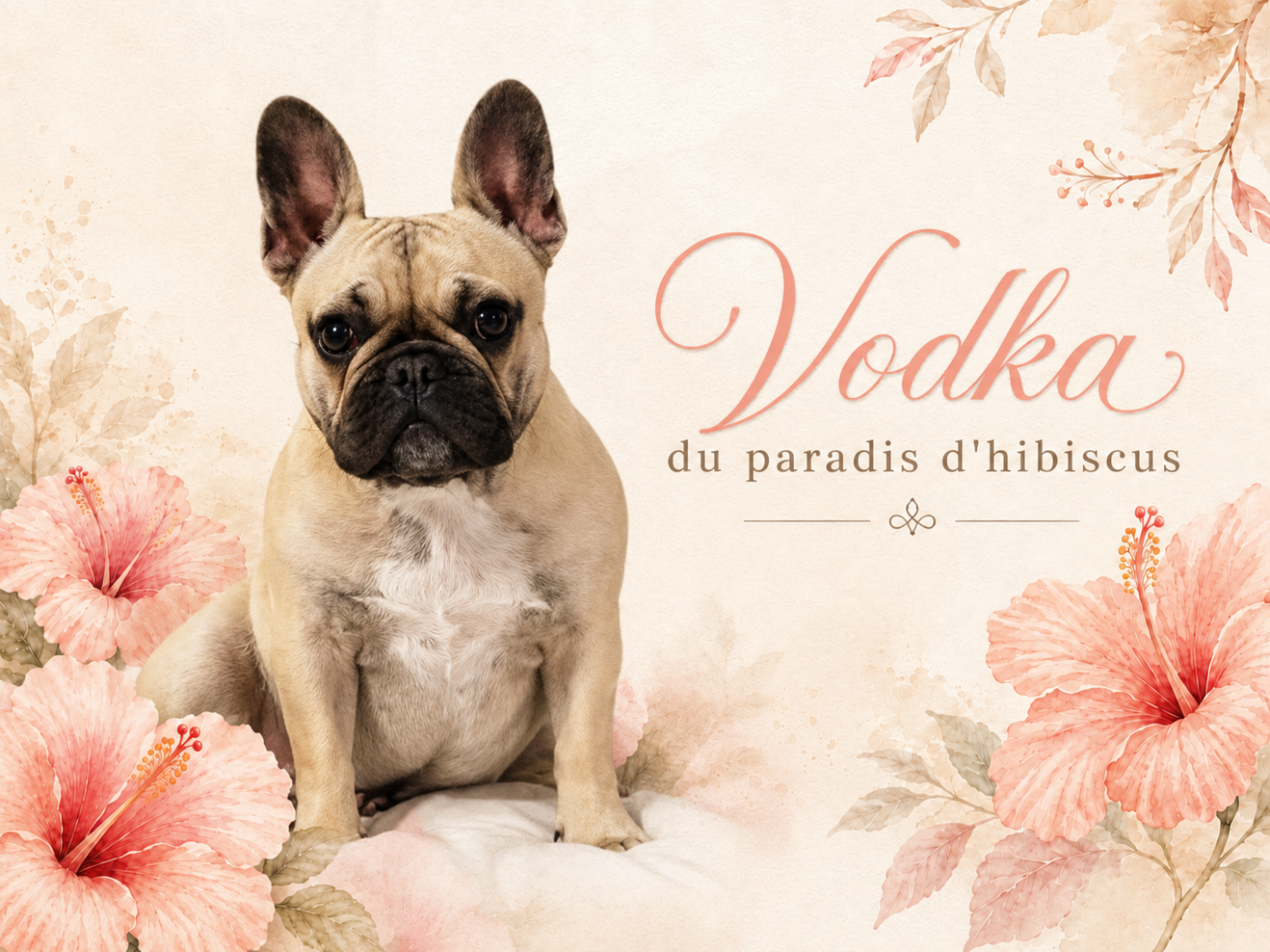 Vodka Du Paradis D'Hibiscus