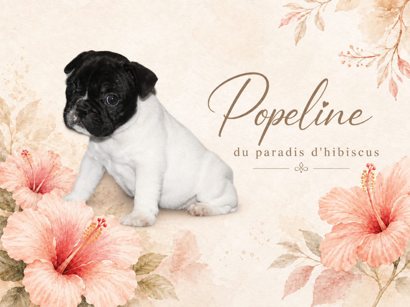 Popeline (dit popy) Du Paradis D'Hibiscus